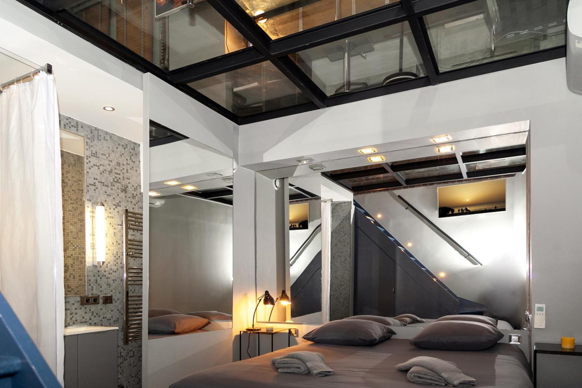 Апартаменты Loft Atypique Avec Terrasse, Calme Et Cosy Париж Экстерьер фото